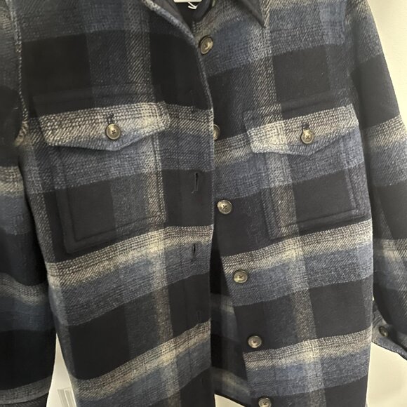 Everlane The Italian ReWool Oversized Shirt Jacket XS - Picture 3 of 8